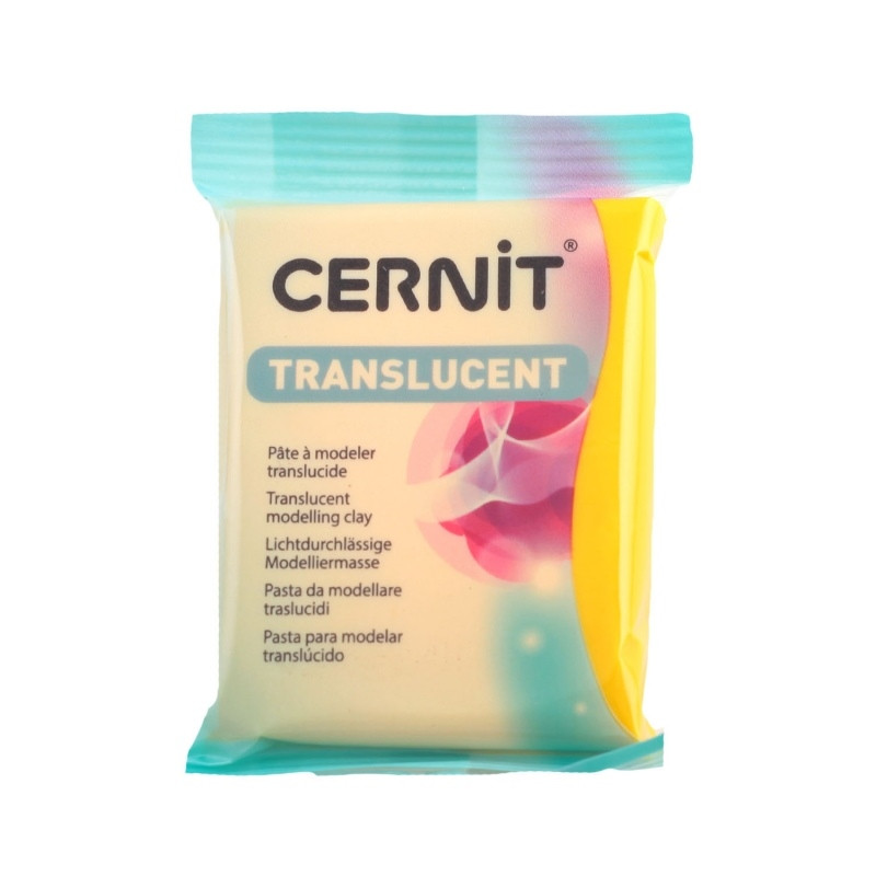 Pâte CERNIT 56g : Translucid Ambre Pâte CERNIT 56g : Translucid Ambre