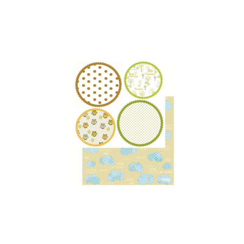 Papier LG Brushes : Rêver d'automne (Nuages) Papier LG Brushes : Rêver d'automne (Nuages)