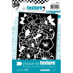Plaque Art texture : Bouquet de fleurs