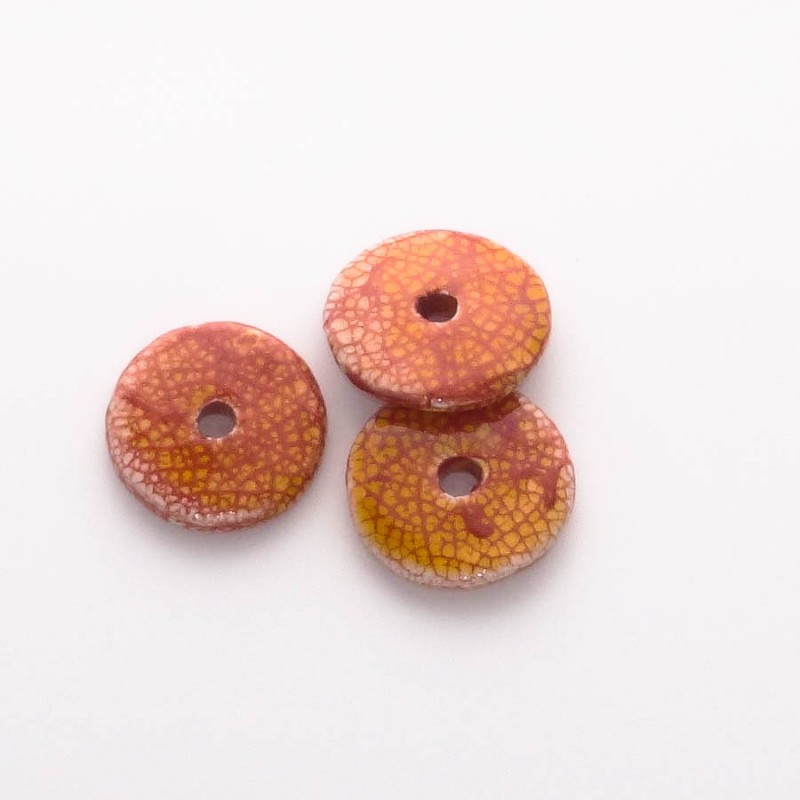 Perles en céramique : donuts Perles en céramique : donuts