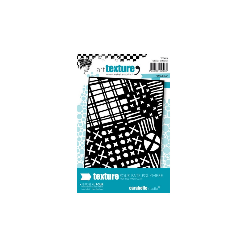 Plaque Art texture : Doodling Plaque Art texture : Doodling