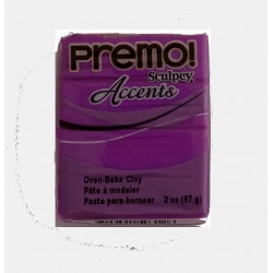 Pâte polymère Premo : purple pearl