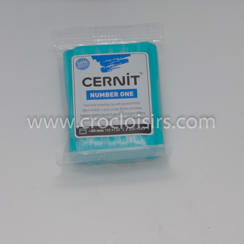 Pâte CERNIT 56g : Turquoise Pâte CERNIT 56g : Turquoise