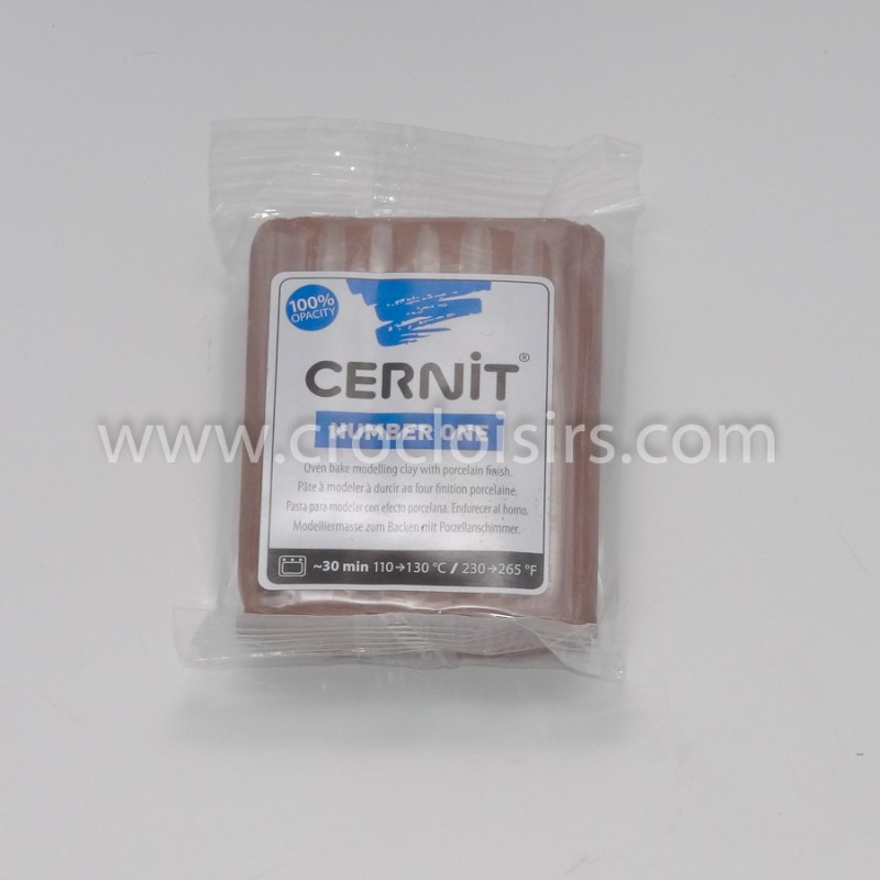 Pâte CERNIT 56g : Taupe Pâte CERNIT 56g : Taupe