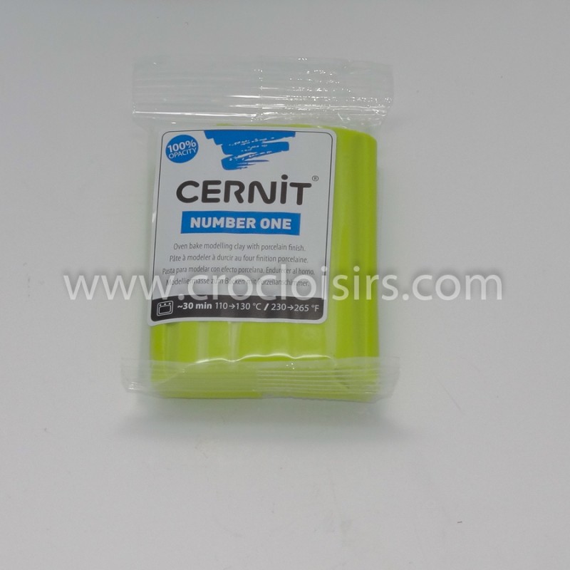 Pâte CERNIT 56g : Vert anis Pâte CERNIT 56g : Vert anis