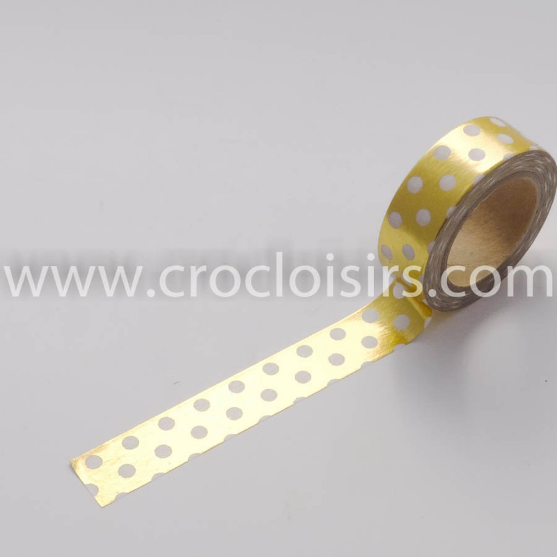 Masking Tape : Gros Dots Or Masking Tape : Gros Dots Or