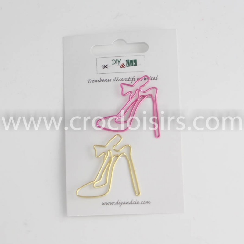 Lot de 2 trombones : Chaussures Lot de 2 trombones : Chaussures