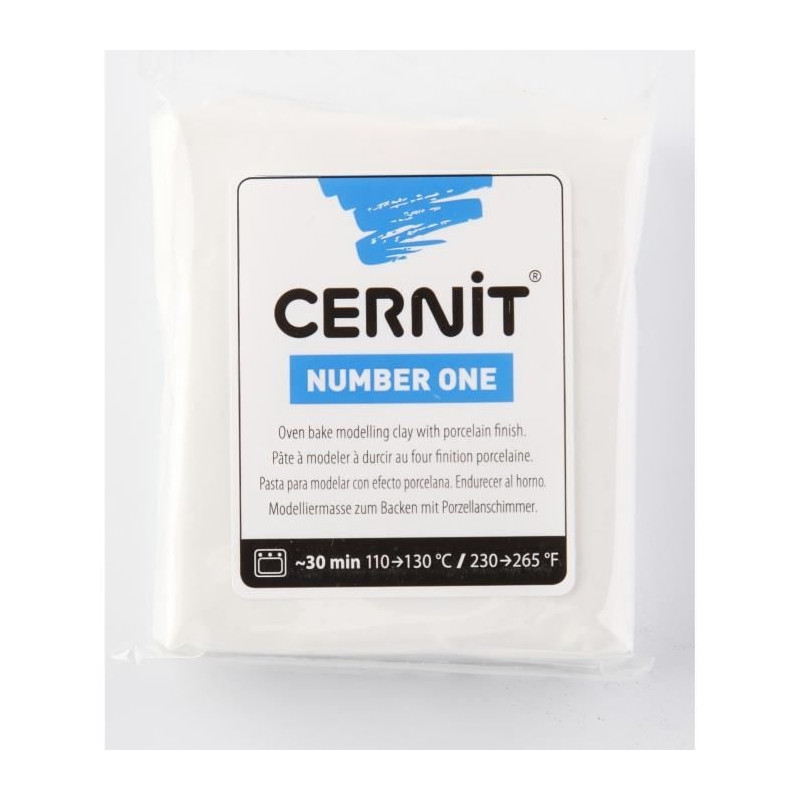 Pâte CERNIT 56g : Blanc Opaque Pâte CERNIT 56g : Blanc Opaque
