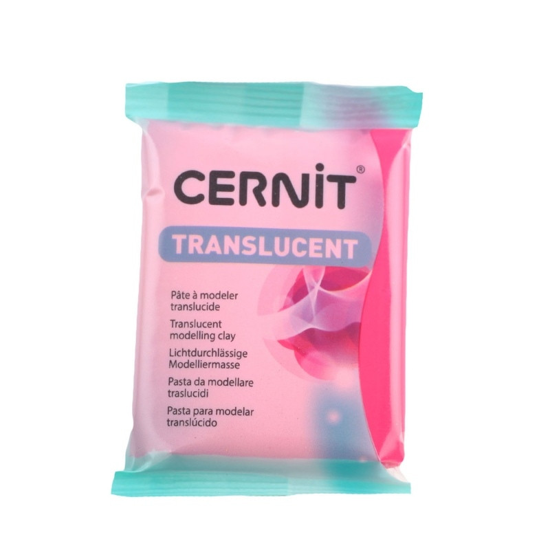Pâte CERNIT 56g : Translucid Rubis Pâte CERNIT 56g : Translucid Rubis