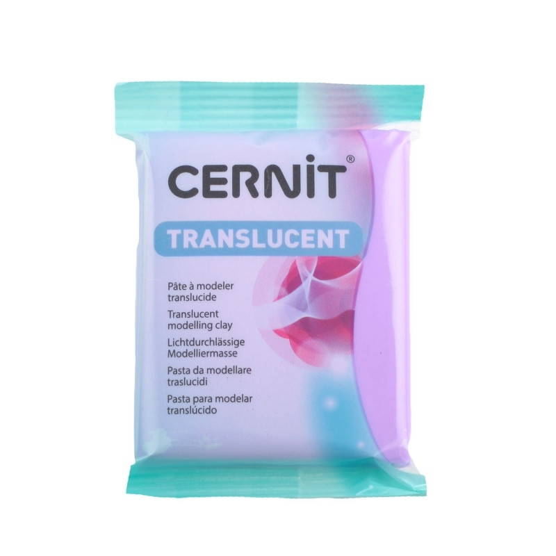 Pâte CERNIT 56g : Translucid Violet Pâte CERNIT 56g : Translucid Violet