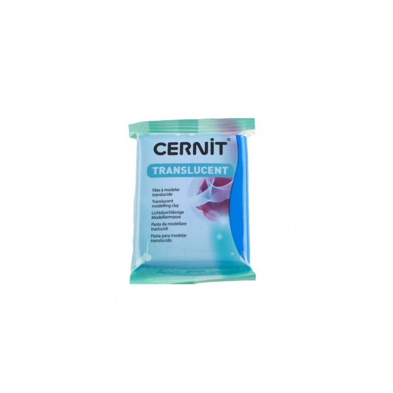 Pâte CERNIT 56g : Translucid Saphir Pâte CERNIT 56g : Translucid Saphir