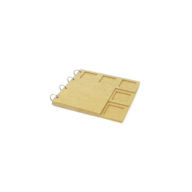 Album en bois : Frame tabbed de Kaisercraft Album en bois : Frame tabbed de Kaisercraft