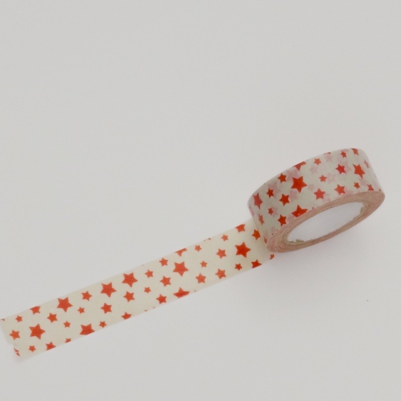 Masking tape : etoiles et gris Masking tape : etoiles et gris