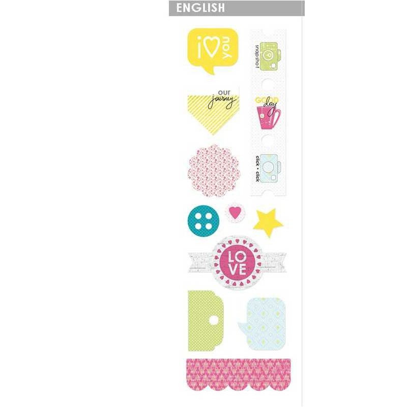 Planche de die cut Collection Around the Corner Planche de die cut Collection Around the Corner