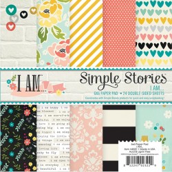 Pad 6x6 : I AM... de Simple Stories