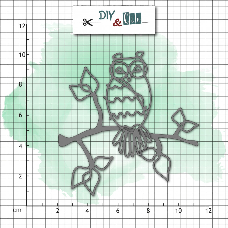 Die : DIY And Cie : Ma chouette Die : DIY And Cie : Ma chouette