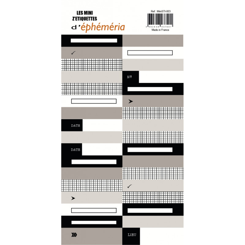 Etiquettes Ephemeria : Altitude Etiquettes Ephemeria : Altitude