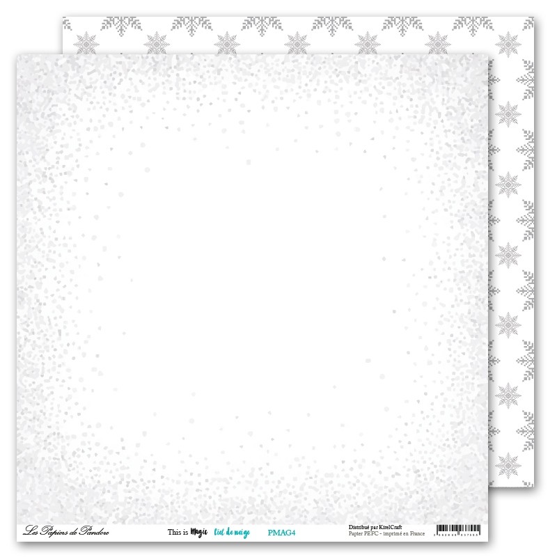 Papier de Pandore : Ciel de neige Papier de Pandore : Ciel de neige