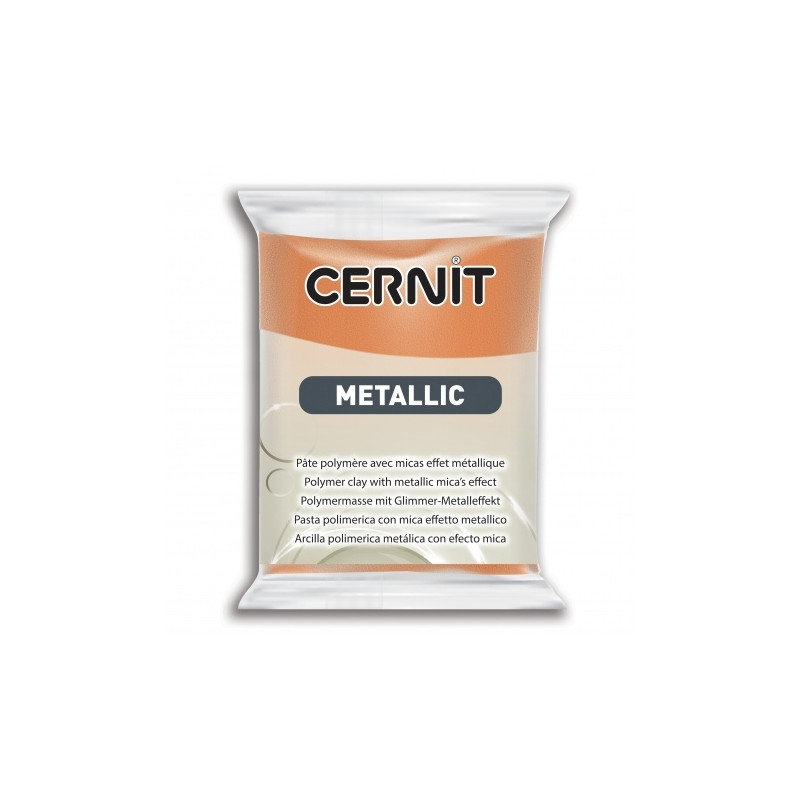 Pâte CERNIT 56g : Metallic Rouille Pâte CERNIT 56g : Metallic Rouille