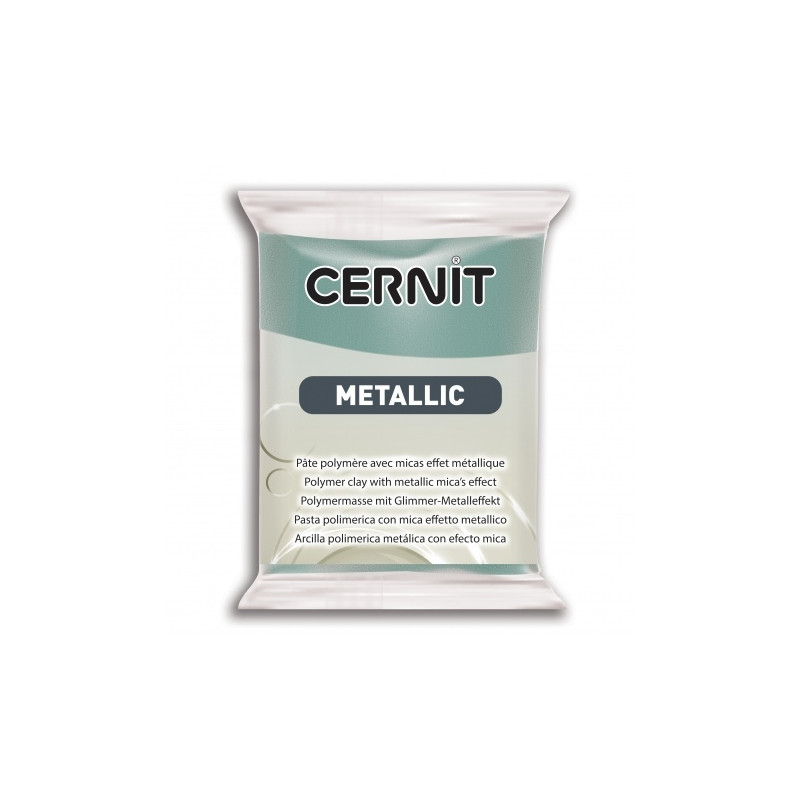 Pâte CERNIT 56g : Metallic Or Turquoise Pâte CERNIT 56g : Metallic Or Turquoise