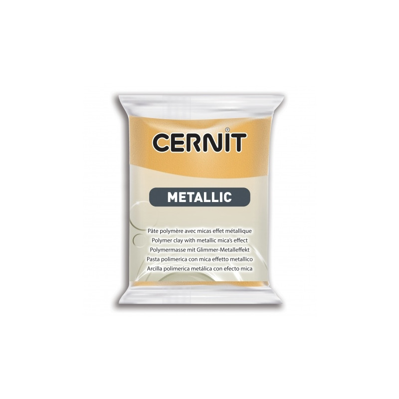 Pâte CERNIT 56g : Metallic Or Pâte CERNIT 56g : Metallic Or