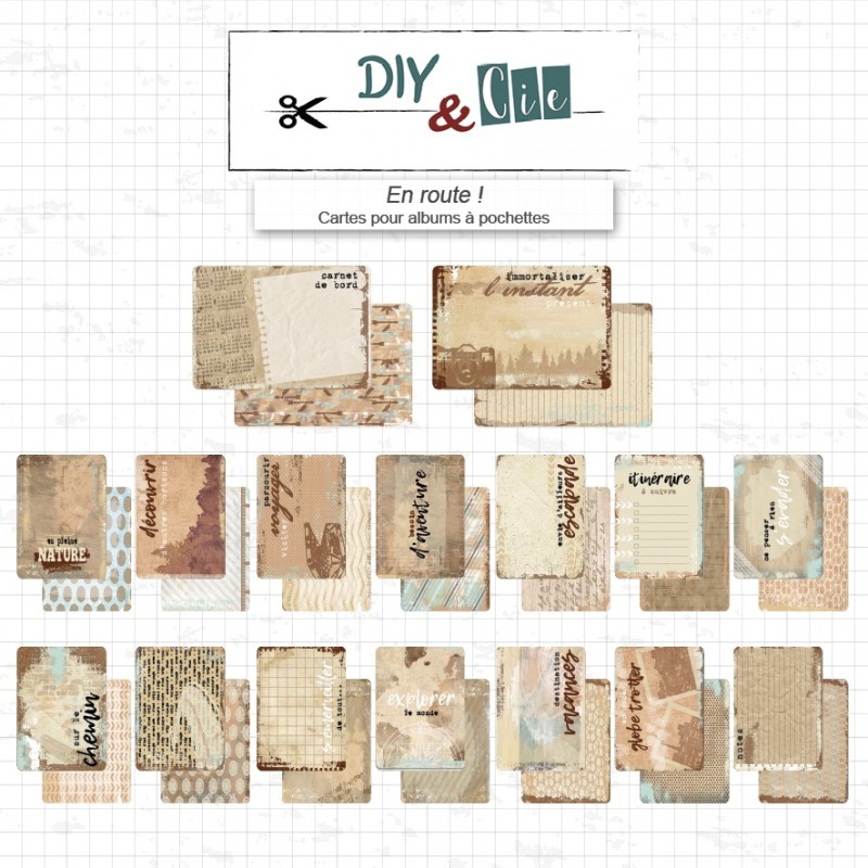 Cartes de Project Life : En route Cartes de Project Life : En route