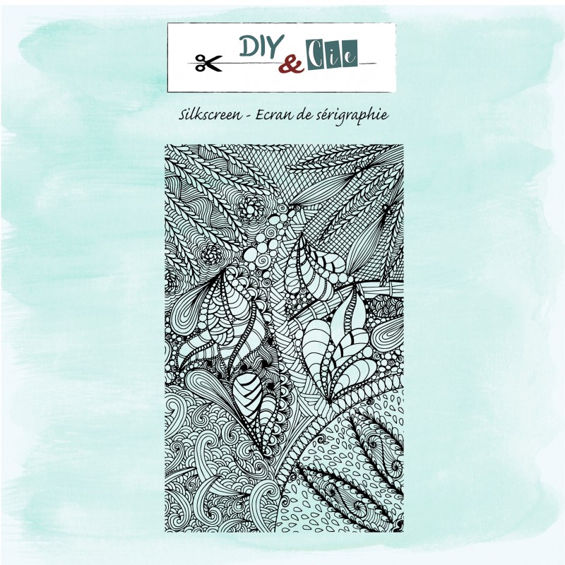 Silkscreen : Feuillages de DIY and Cie Silkscreen : Feuillages de DIY and Cie
