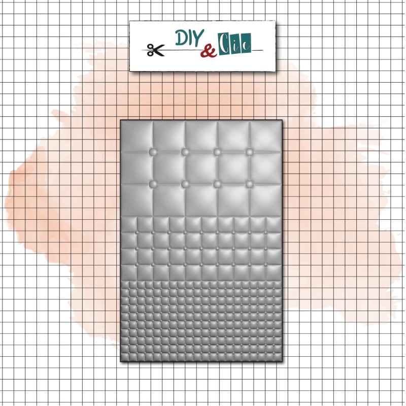 Classeur d'embossage 3D : Capitons - DIY and Cie Classeur d'embossage 3D : Capitons - DIY and Cie