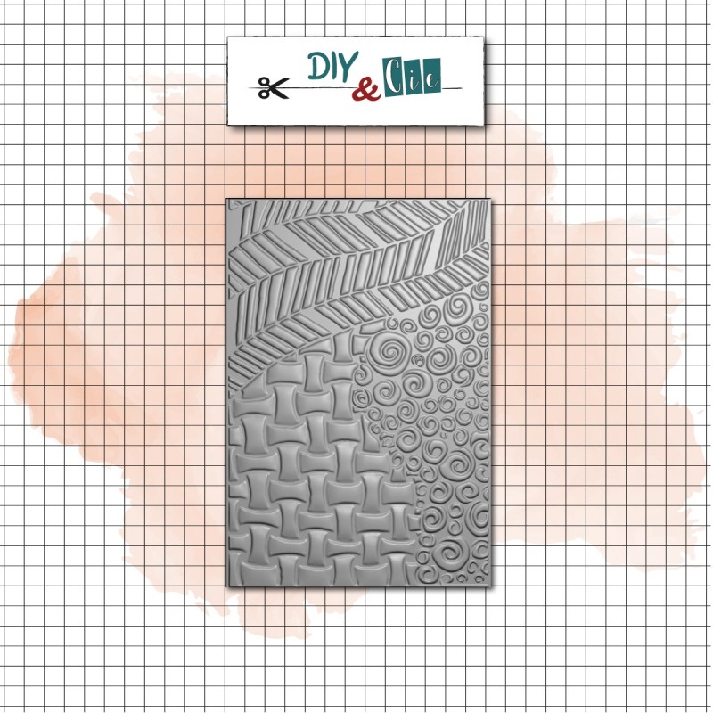 Classeur d'embossage 3D : Tangle - DIY and Cie Classeur d'embossage 3D : Tangle - DIY and Cie