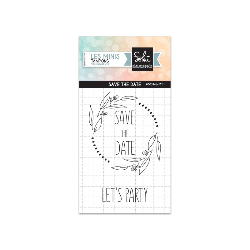 Tampon clear : So'Special Save the date de Sokai Tampon clear : So'Special Save the date de Sokai