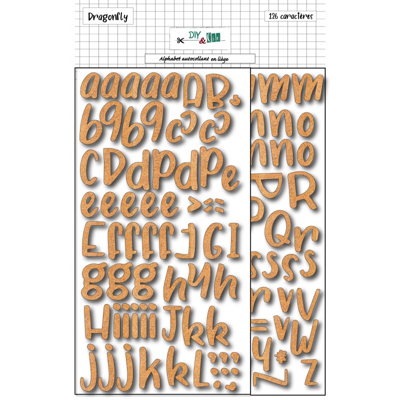Stockers Alphabet : liège - DIY and Cie Stockers Alphabet : liège - DIY and Cie