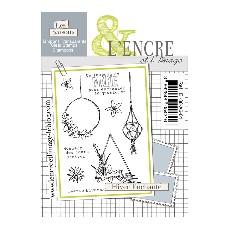 Tampon clear - Hiver Enchanté - L'Encre et l'Image Tampon clear - Hiver Enchanté - L'Encre et l'Image