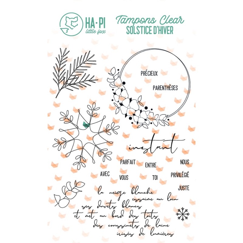 Tampons clear Instant précieux - HA PI Little Fox Tampons clear Instant précieux - HA PI Little Fox