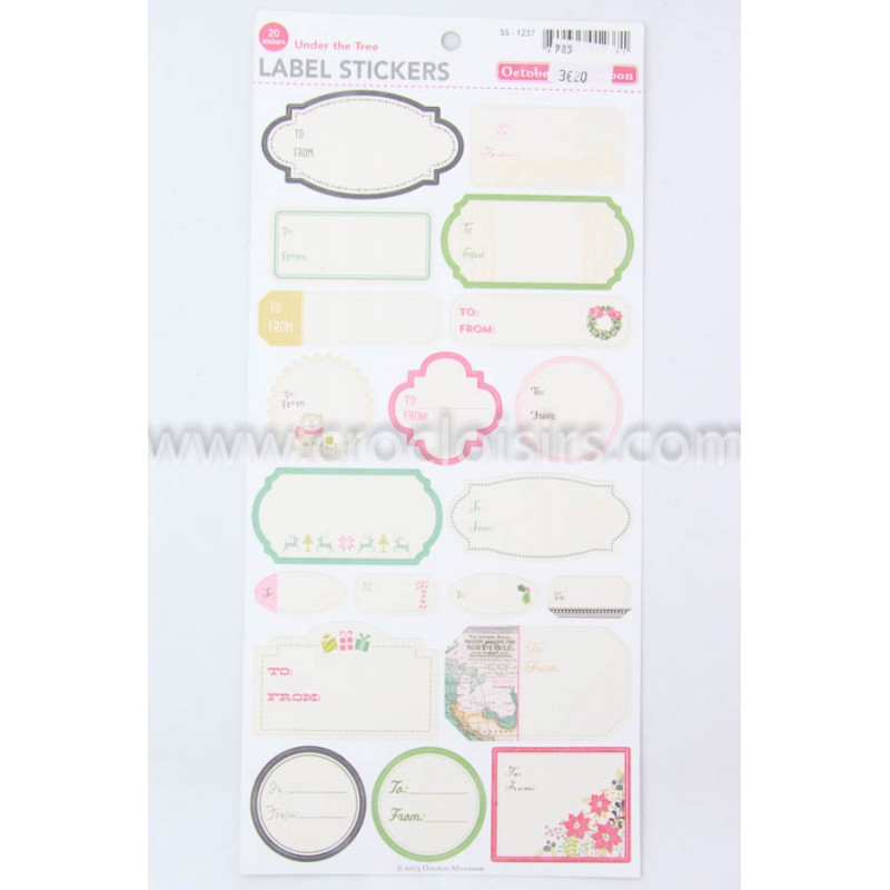 Layered stickers : Joyeux Noel Layered stickers : Joyeux Noel