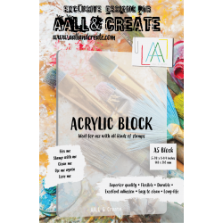 AALL and Create A5 Acrylic Block