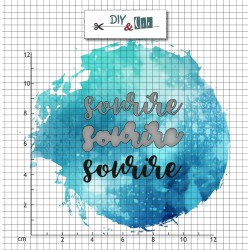 Duo die/tampon clear : sourire - DIY and Cie